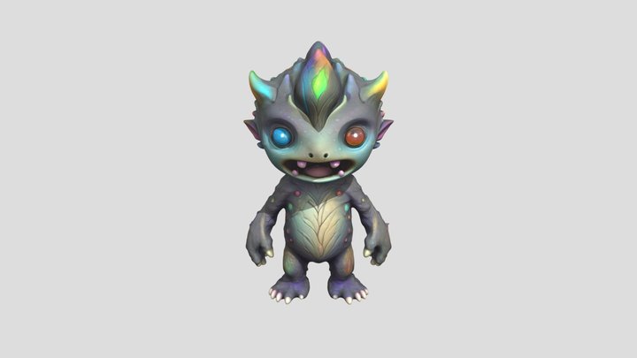 Grumme Creature 3D Model