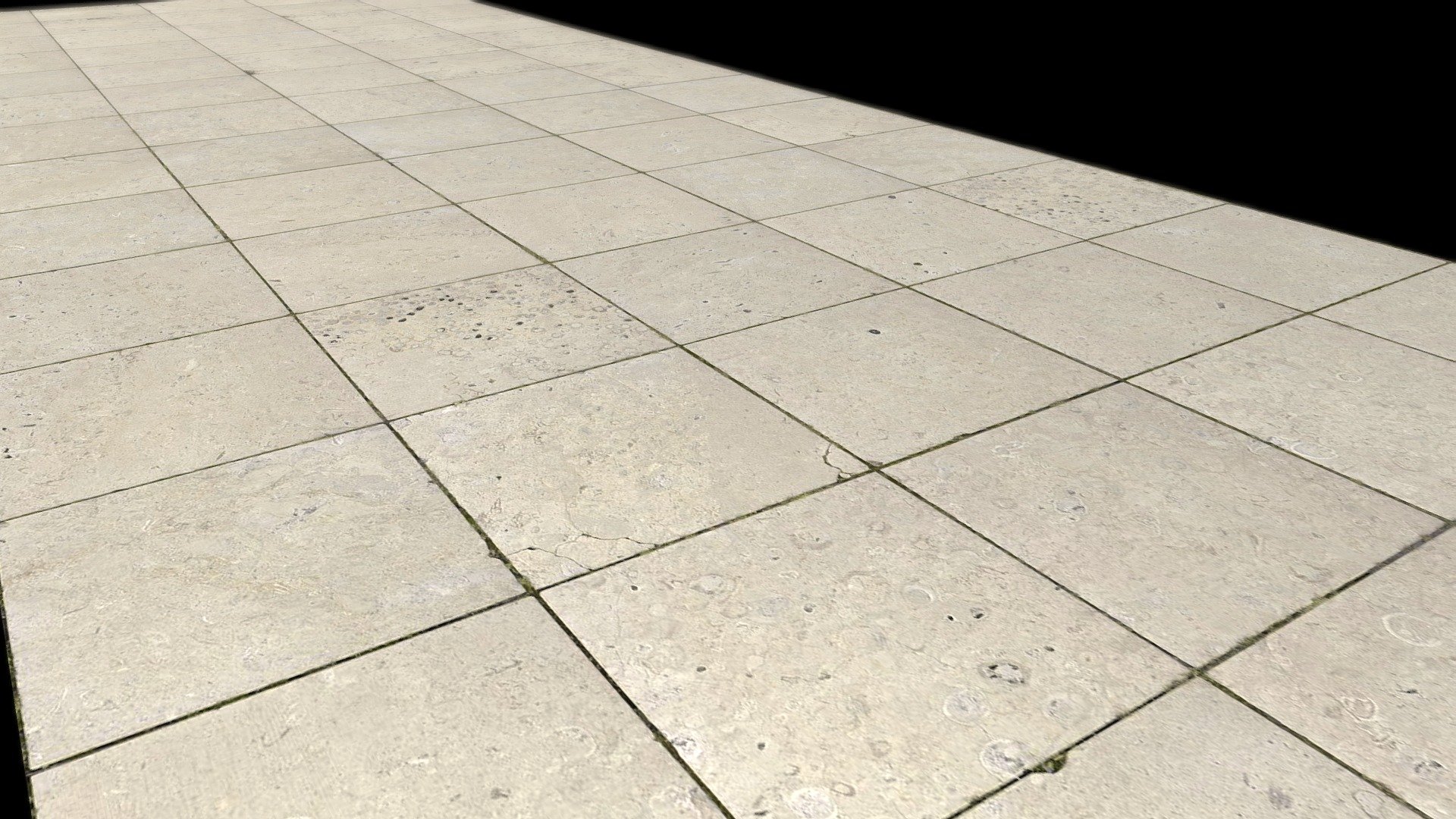 Outdoor Travertine Floor Texture Buy Royalty Free 3D model by