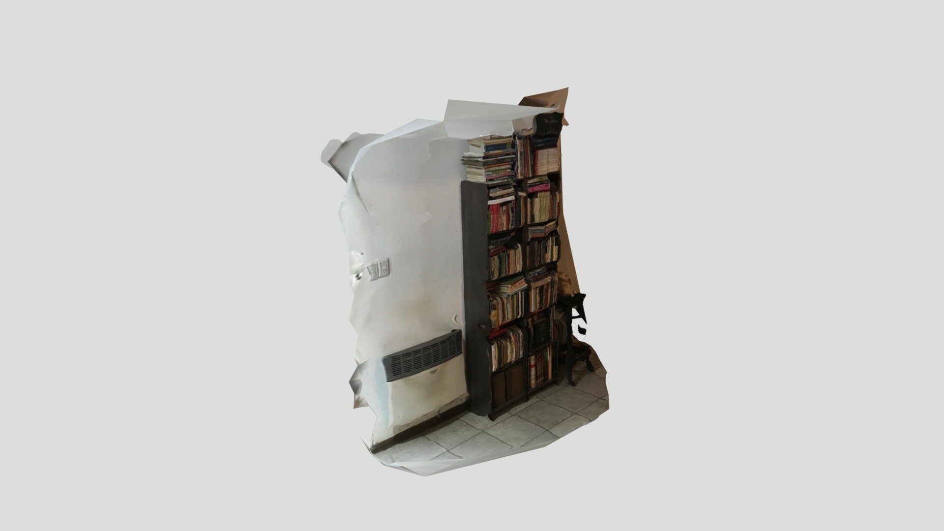 Fotogrametria de Espacio: Parte del Living 3D