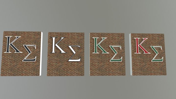 Letters Updated 3D Model