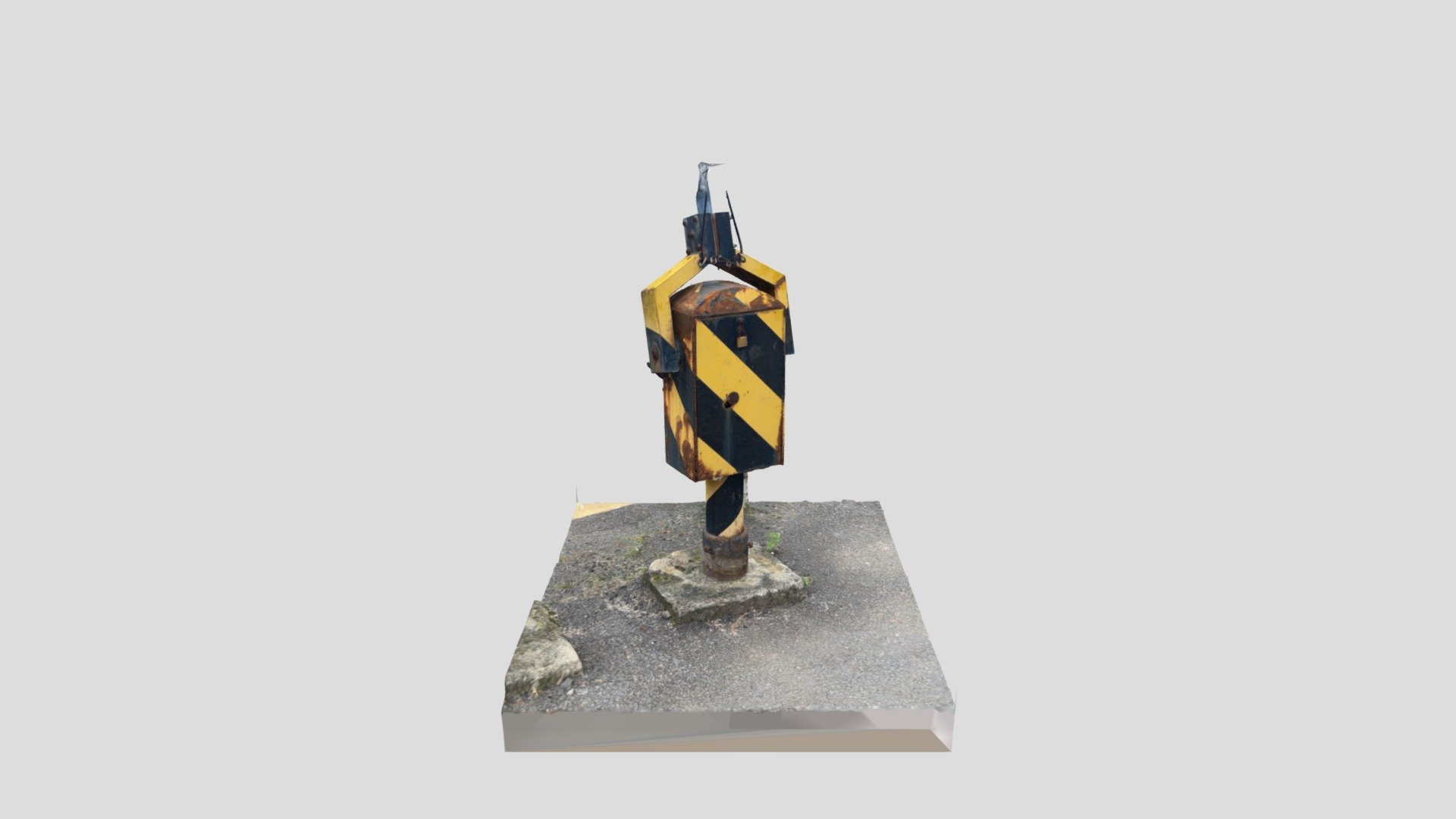 Barrier Gate - 3D model by yuheng [b7846ce] - Sketchfab