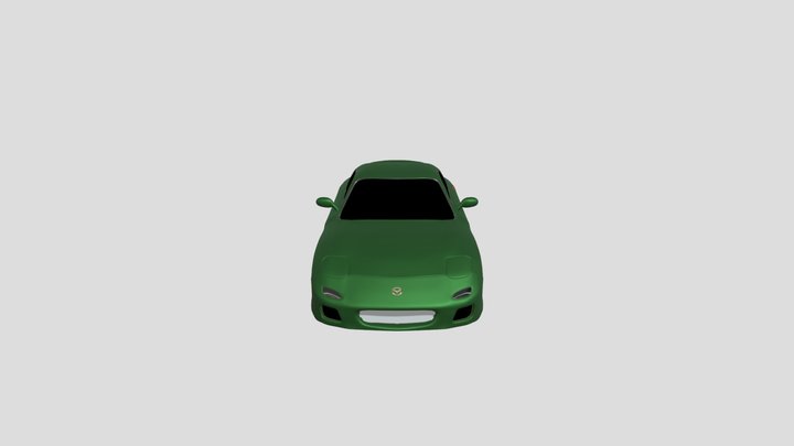 Redsuns Green Rx7 3D Model