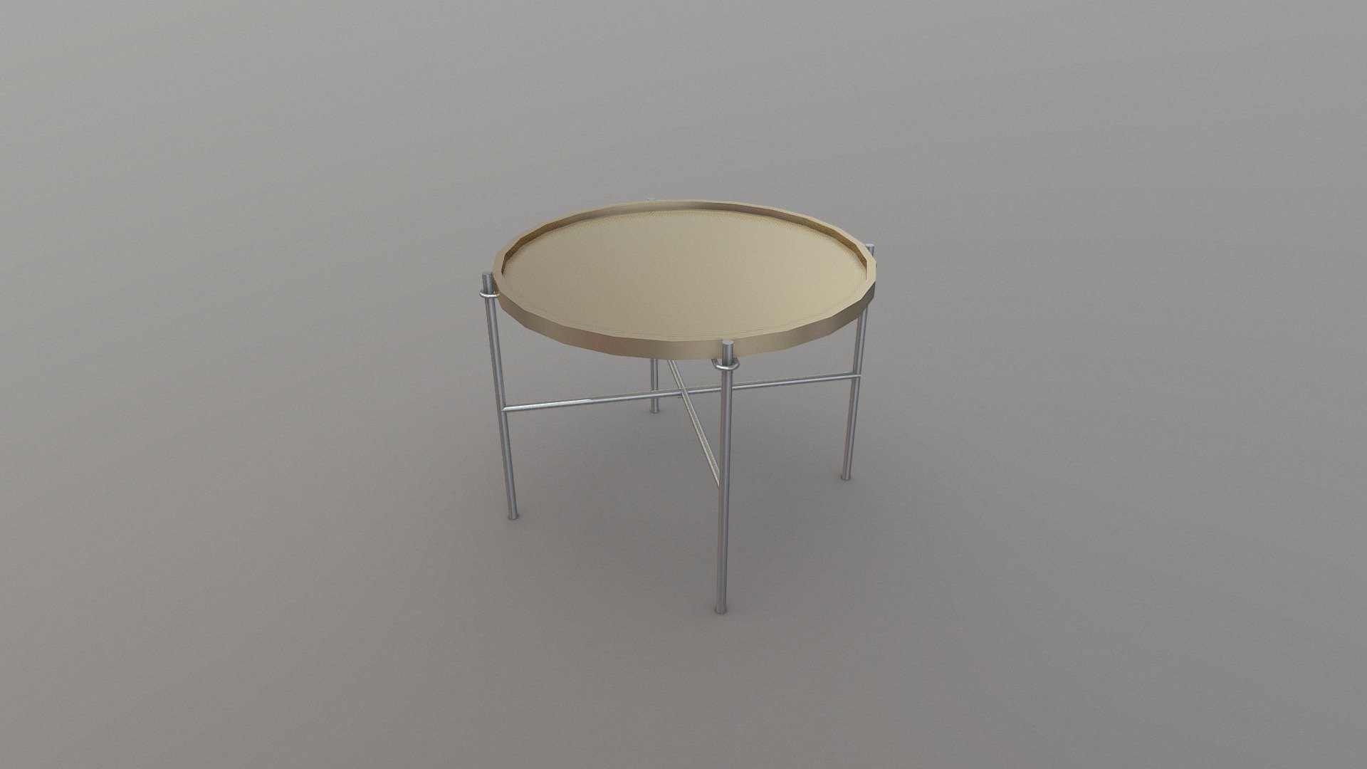 Bijzettafeltje, Drinks Table — Sketchfab embed 3D viewer