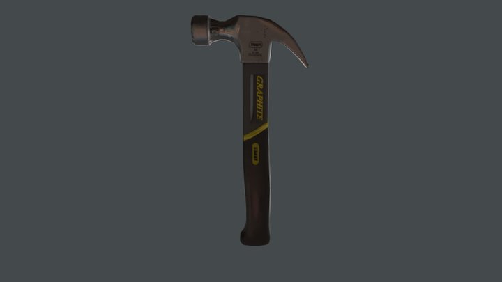 Texture 3 Midterm Hammer 3D Model