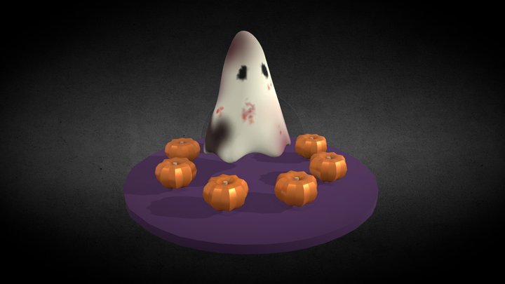 Lost in the Haunted House 3D Model