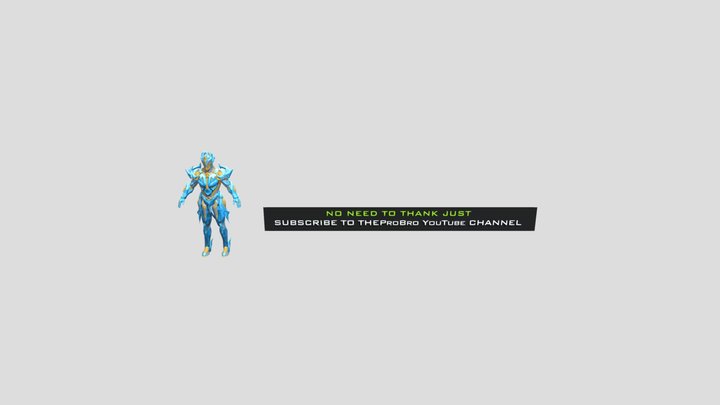 Avalanche X- Suit BY Brutal Studios 3D Model