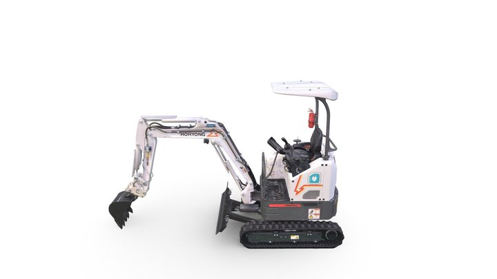 excavator 3D Model
