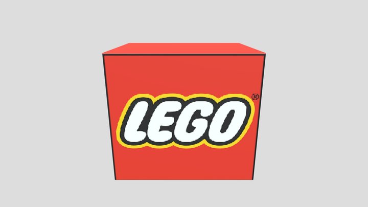 Lego Logo 3D Model