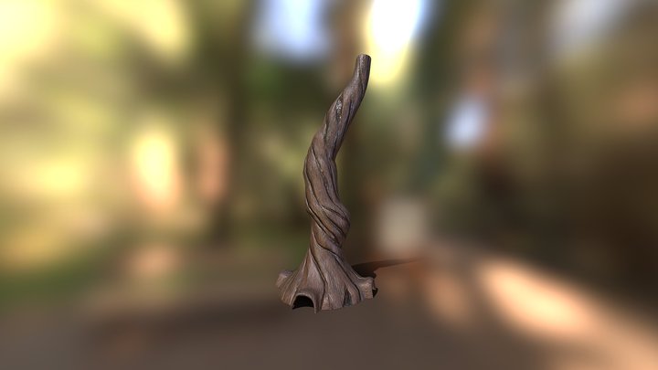 Scary Tree New 3D Model