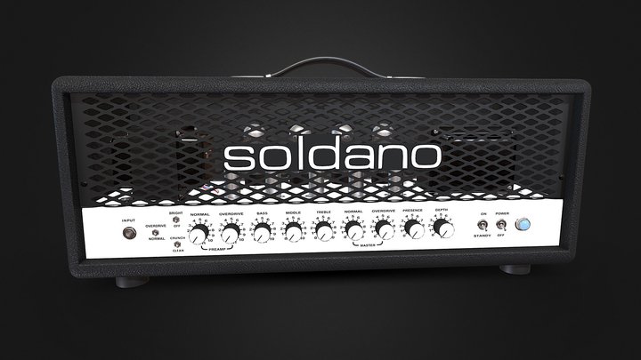 Soldano SLO 100 Classic – Kostenloses 3D-Modell STL