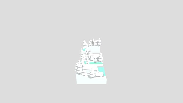 Forest Loner - Blockout 3D Model