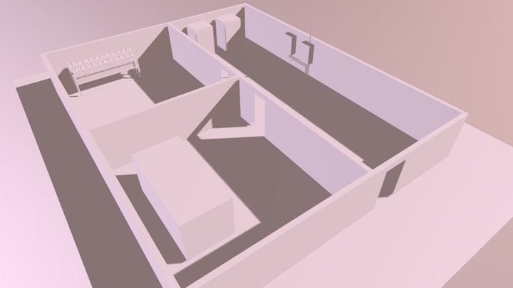 Gabinete Y Salas Puntilla 3D Model