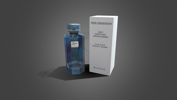 GUCCI perfume 3D Model