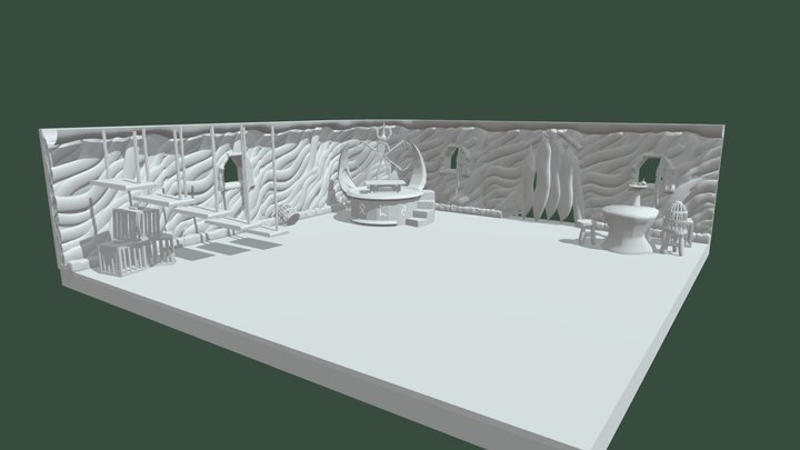 Hag's Lair 3D Model