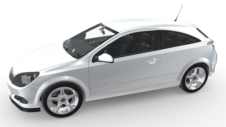 Opel Astra 3D Model