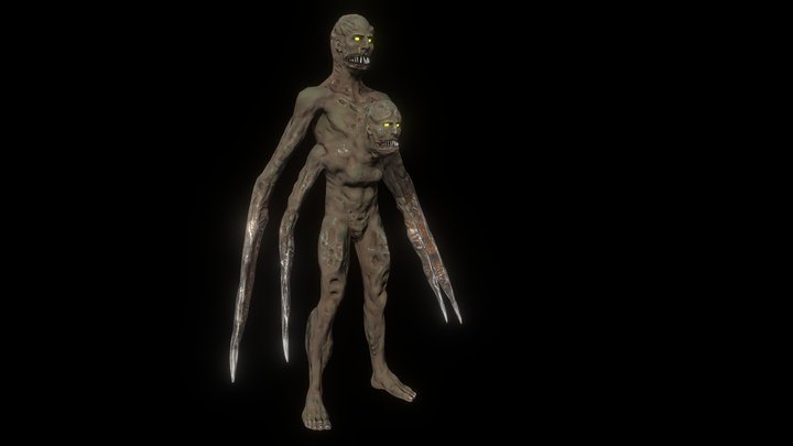 Human Mutant 2 3D Model