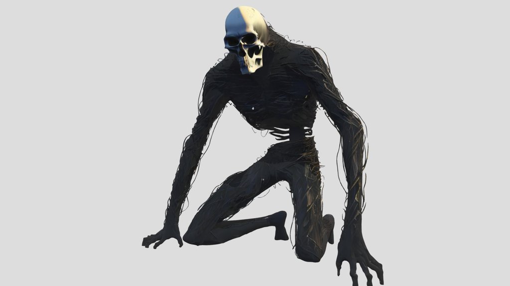 aicreated character model weird humanoid
