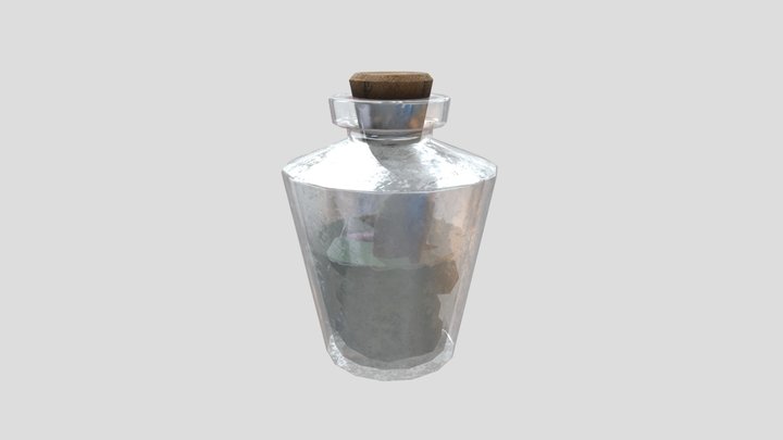 Jar of Vines 3D Model
