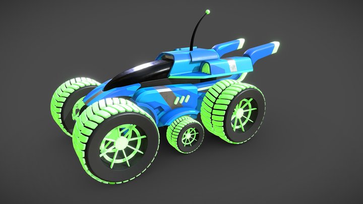 Car 02 3D Model