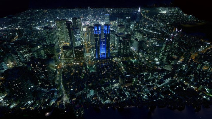 TOKYO night 01 3D Model