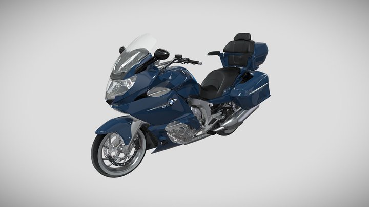 BMW K1600 GTL 3D Model
