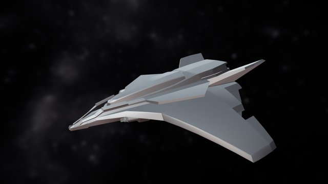 Spacecraft 3D Model