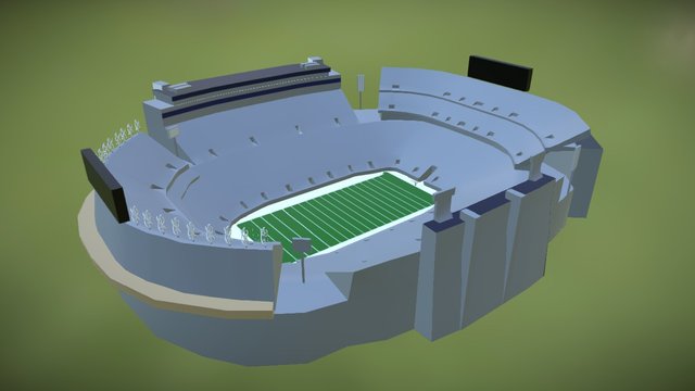 Beaver Stadium 3D Model