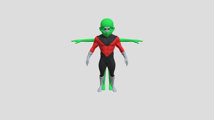 Jiren Custume fbx 3D Model
