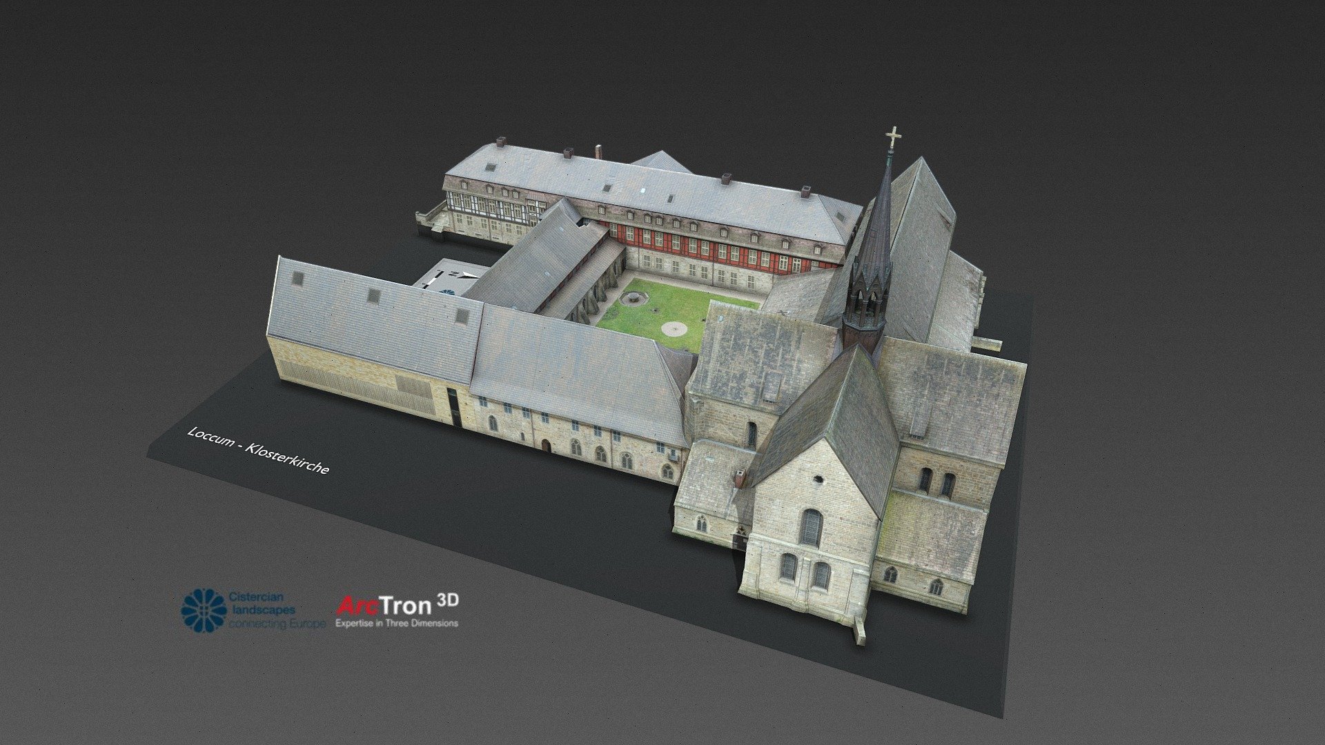 Loccum - Klosterkirche — Sketchfab embed 3D viewer