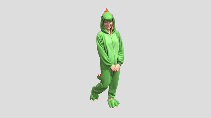 Green Dinosaur Kigurumi