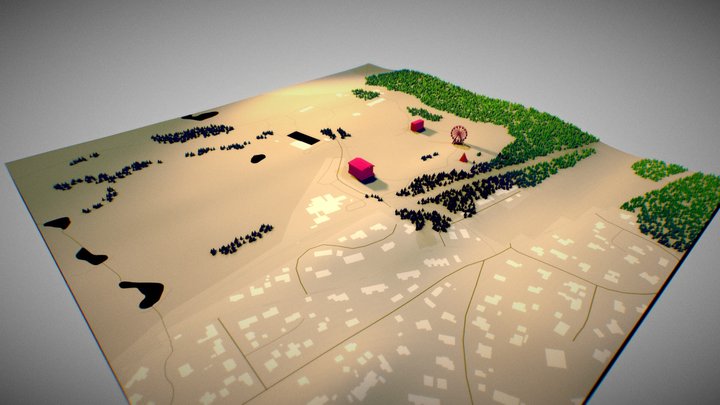 SF2022-map-test-02_c4d 3D Model