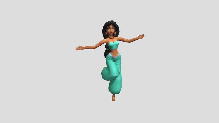 Jasmine 3D Model