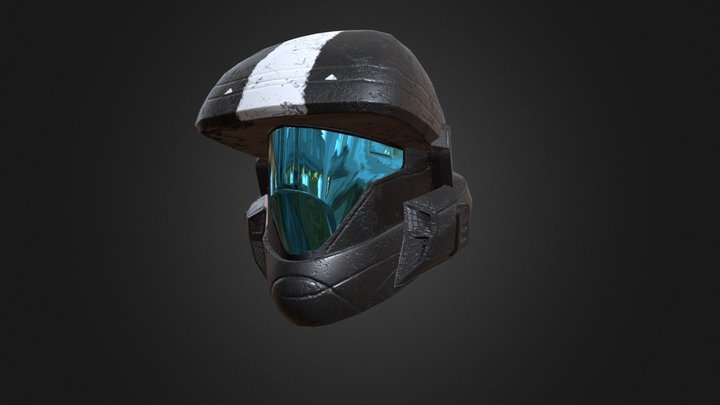 halo odst helmet 3D Model