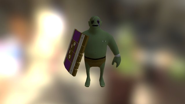 Goblin Finished 3D Model