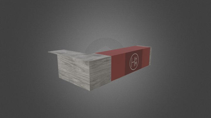 Asset 5 - Shop Counter 3D Model