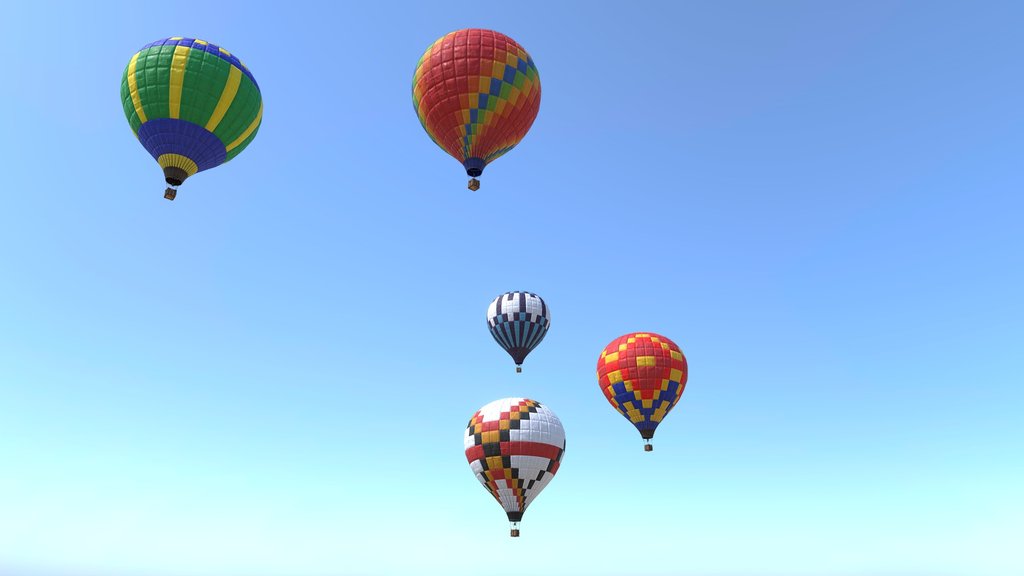 PBR Hot Air Balloons