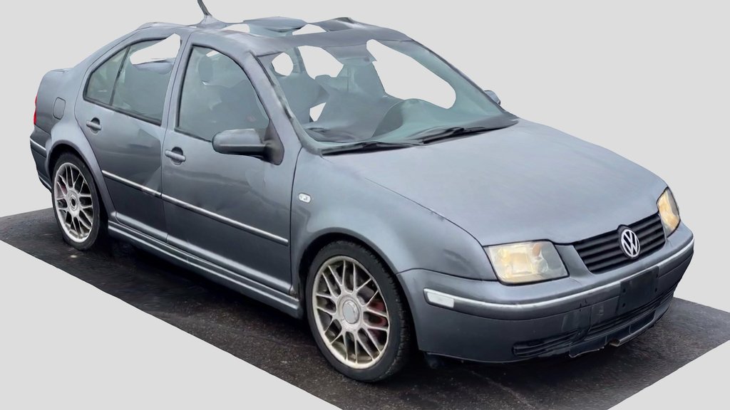 Photoscanned Volkswagen Jetta GLI
