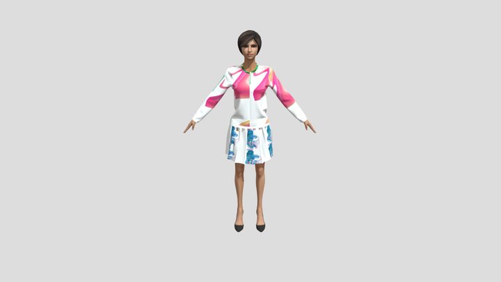 Hip Hop Dancing (4) 3D Model