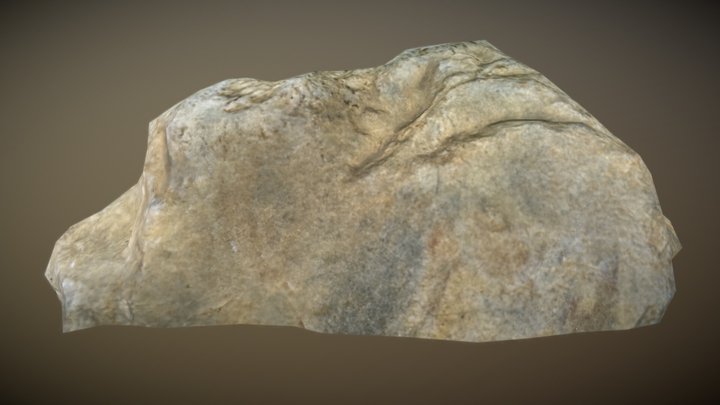 Little Stone lowpoly 3D Model