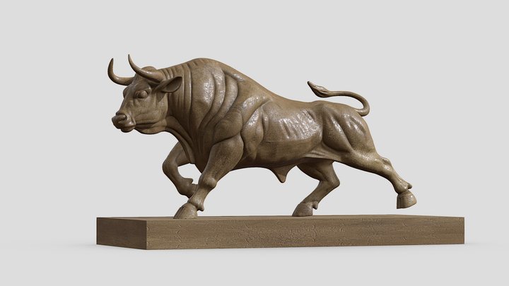 Bull – Kostenloses 3D-Modell STL