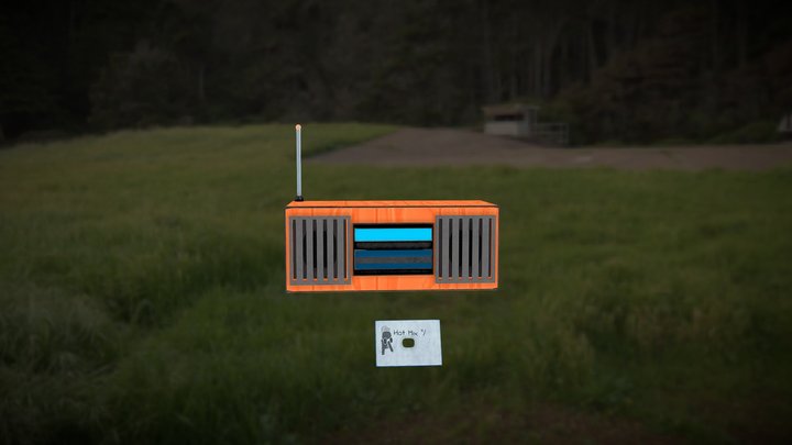 Radio Animation 3D Model