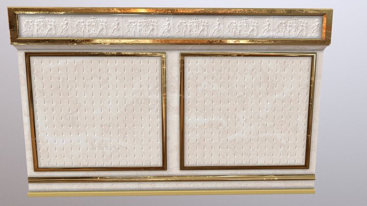 Balroom wall 3D Model