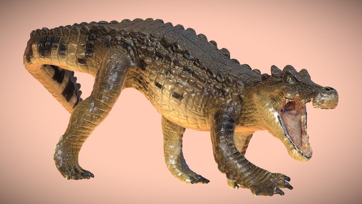 Kaprosuchus 3D Model