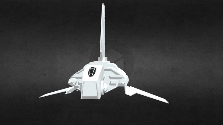 Rho-Class Transport Shuttle 3D Model