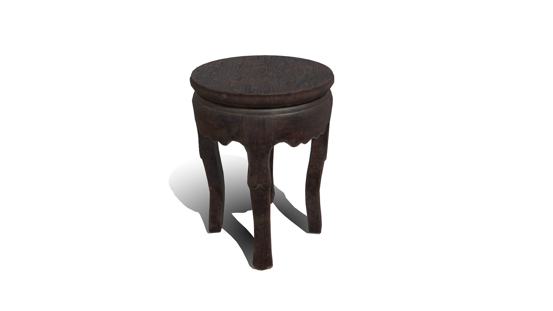Wooden Table 02 4k