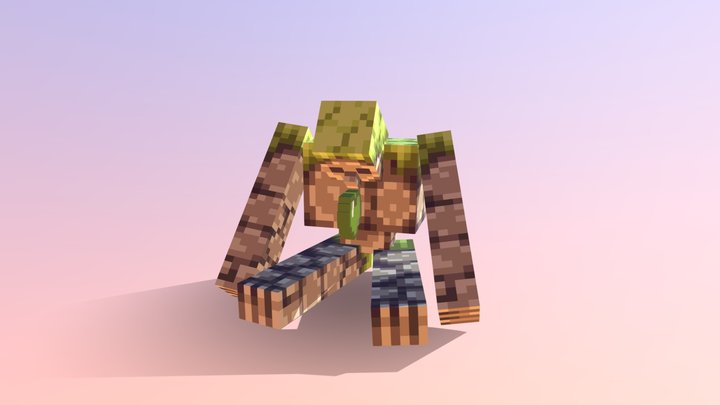 Ancient Golem 3D Model