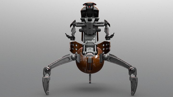 Droideka 3D Model