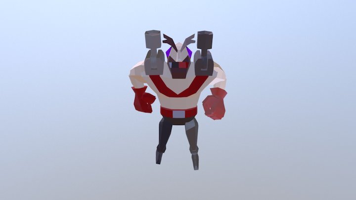 Bomber - Run 3D Model