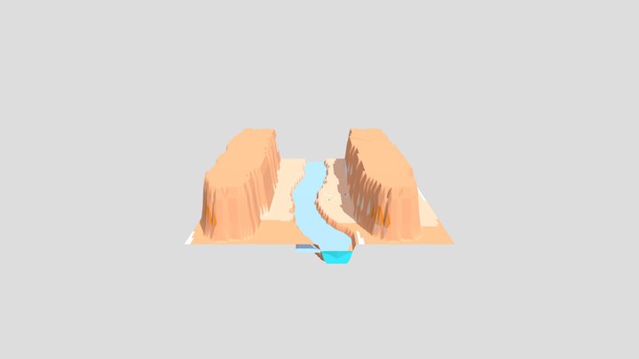 гранд каньон 3D Model