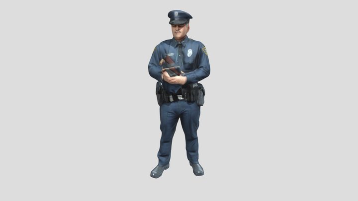 Officer on Duty 3D Model